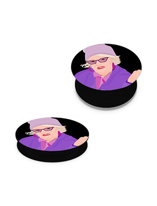 Phone Holder σε χρώμα Grandma Mood Black από τη Smartfits