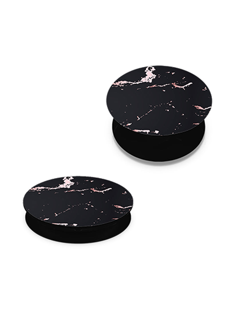 Marble Black Rosegold - Phone Holder +ΔΩΡΕΑΝ Βάση Αυτοκινήτου