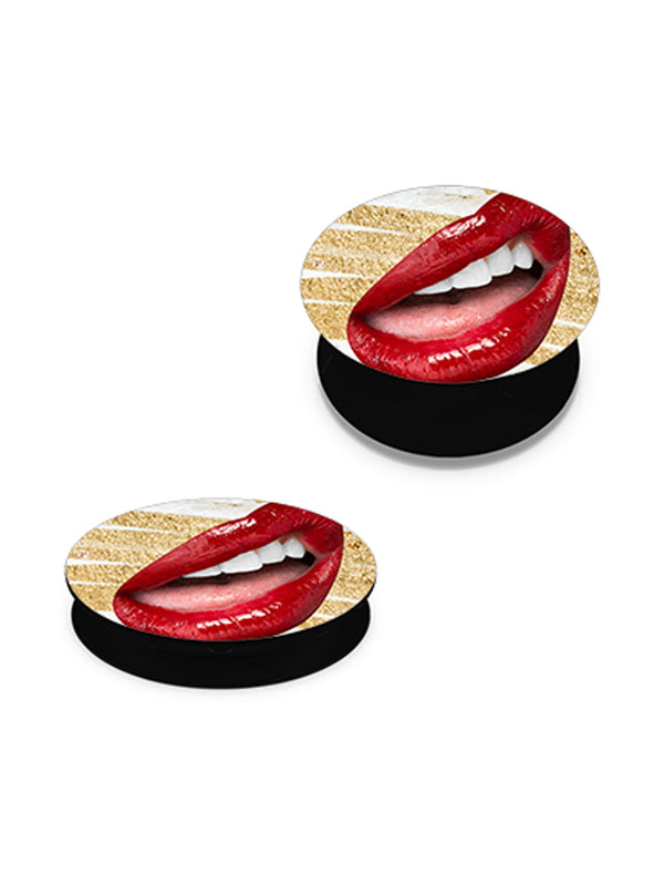 Red Lips - Phone Holder +ΔΩΡΕΑΝ Βάση Αυτοκινήτου
