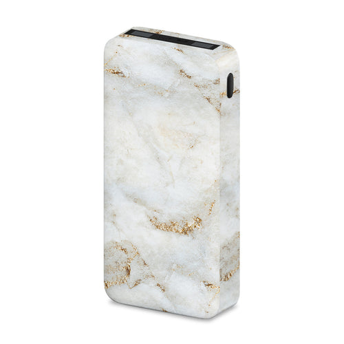 White Gold Marble - Xiaomi Power Bank 20000mAh