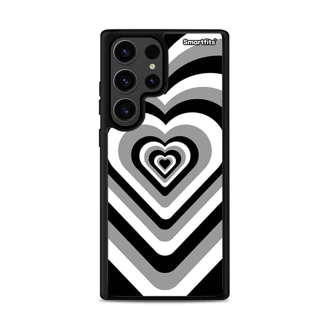 Black Hearts - Samsung Galaxy S23 Ultra θήκη