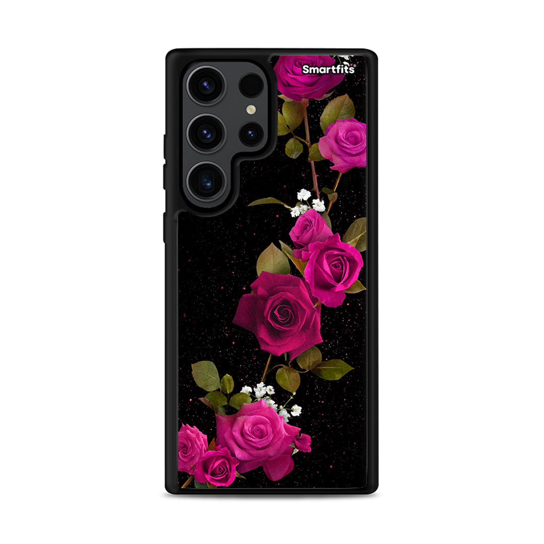 Flower Red Roses - Samsung Galaxy S23 Ultra θήκη
