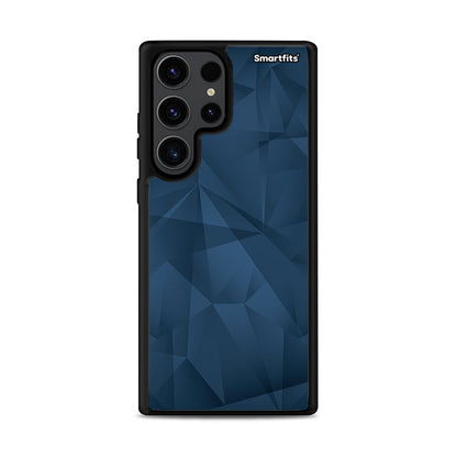 Geometric Blue Abstract - Samsung Galaxy S23 Ultra θήκη