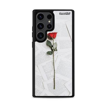 Red Rose - Samsung Galaxy S23 Ultra θήκη