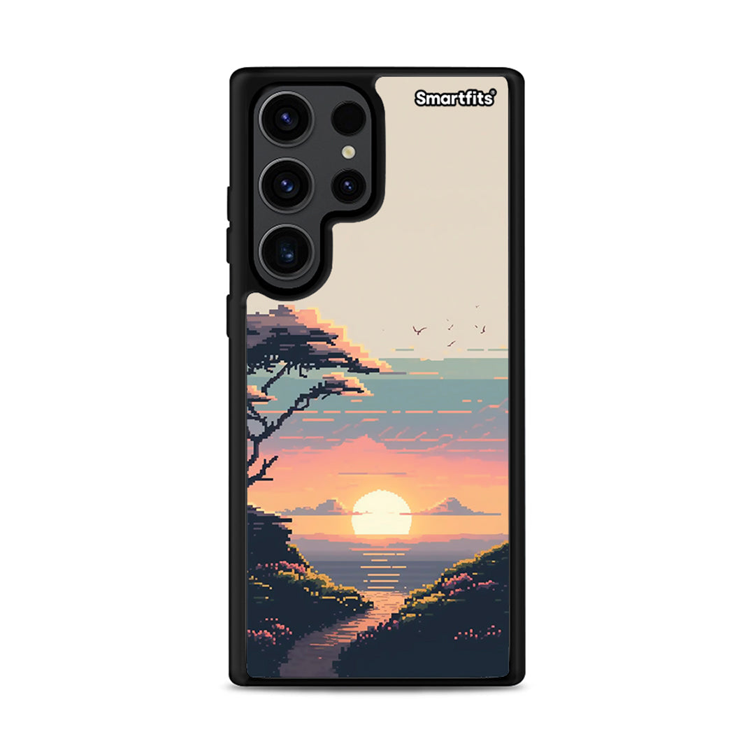 Pixel Sunset - Samsung Galaxy S23 Ultra θήκη