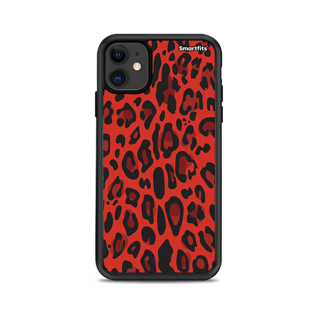 Animal Red Leopard - iPhone 11 θήκη