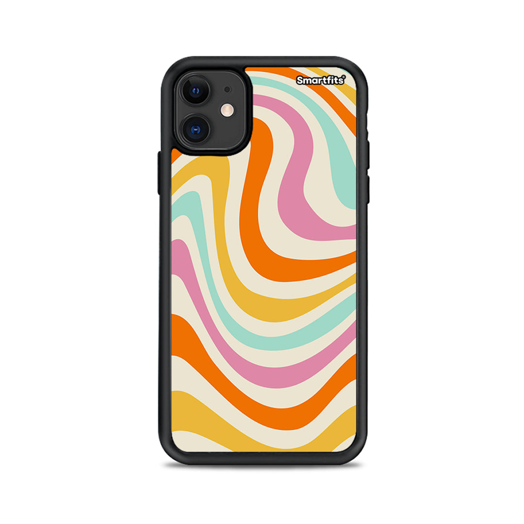Colourful Waves - iPhone 11 θήκη