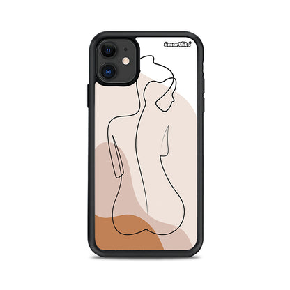 LineArt Woman - iPhone 11 θήκη