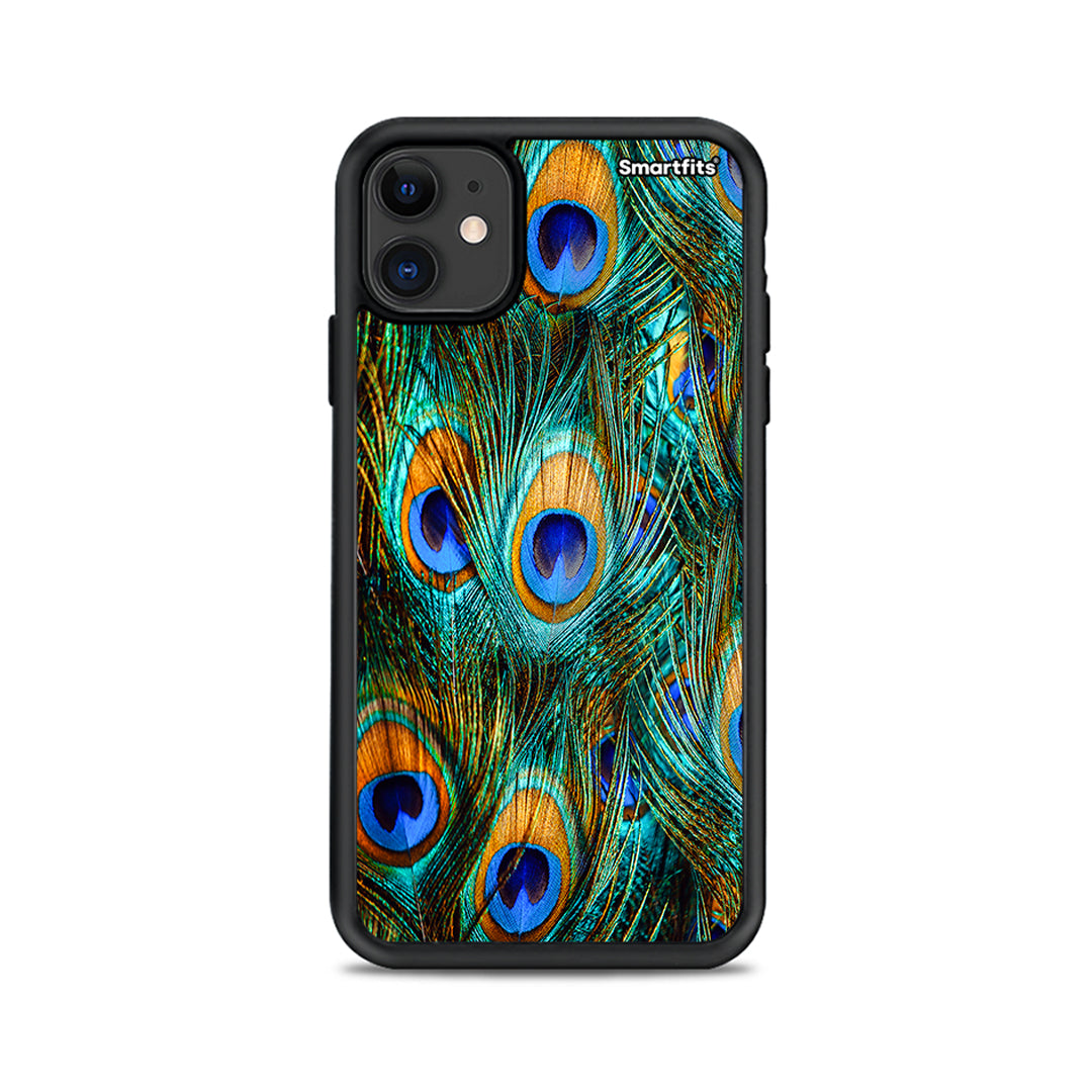 Real Peacock Feathers - iPhone 11 θήκη