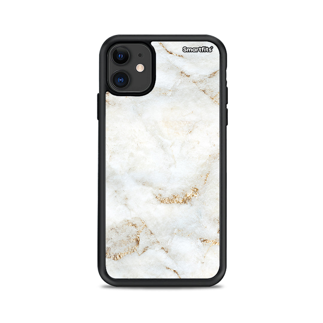 White Gold Marble - iPhone 11 θήκη