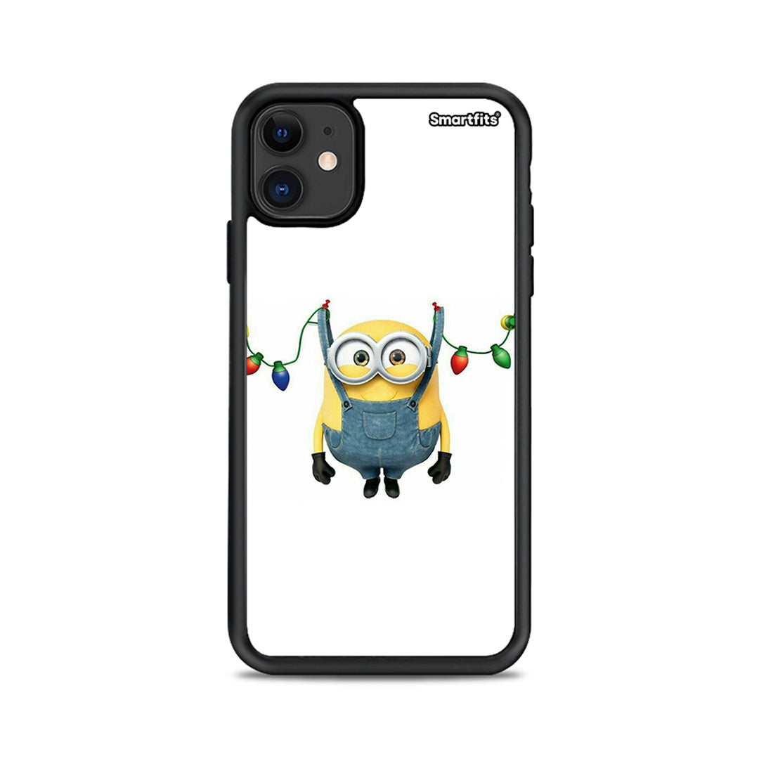 Xmas Minion Lights - iPhone 11 θήκη