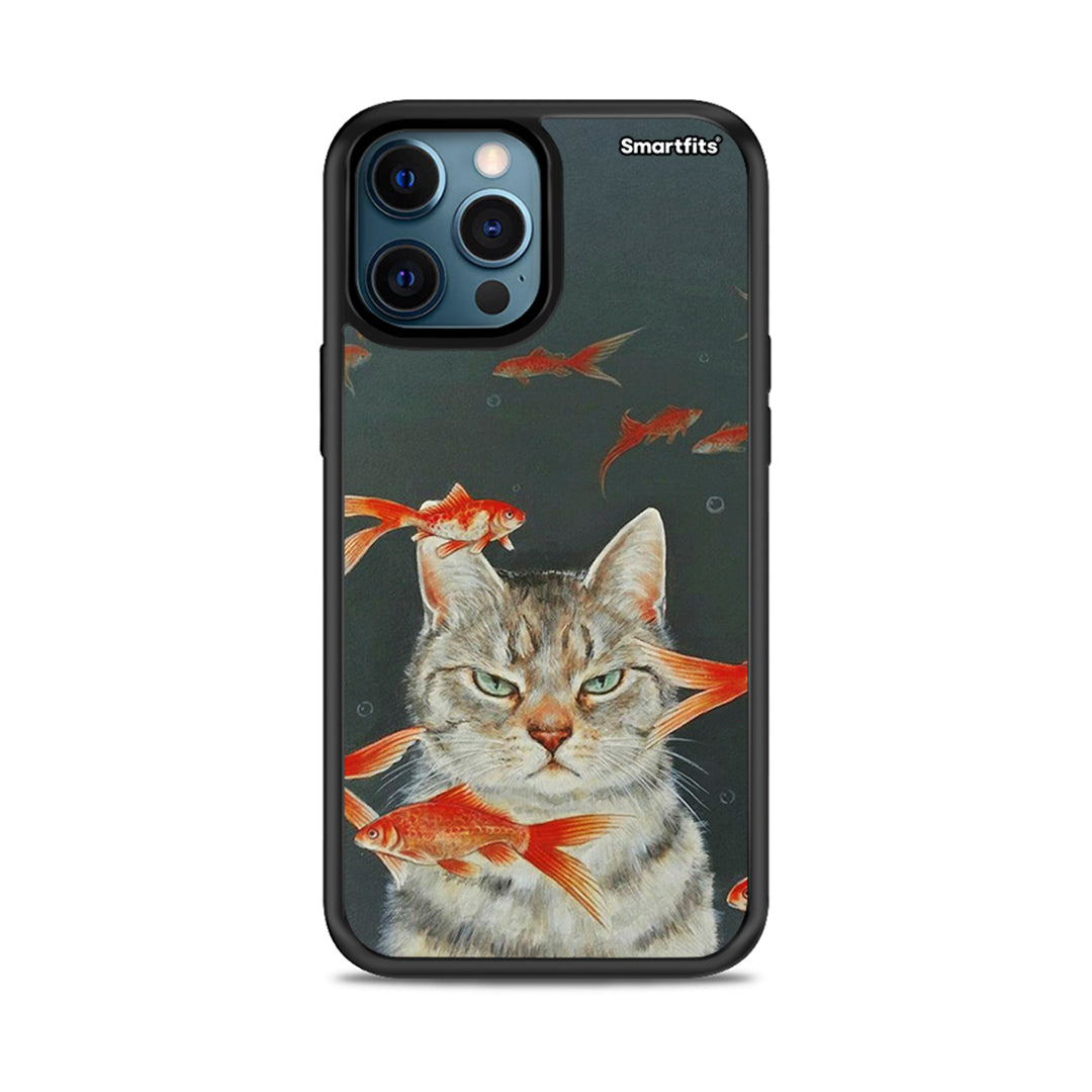 Cat Goldfish - iPhone 12 Pro Max θήκη
