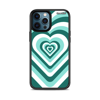 Green Hearts - iPhone 12 Pro Max θήκη