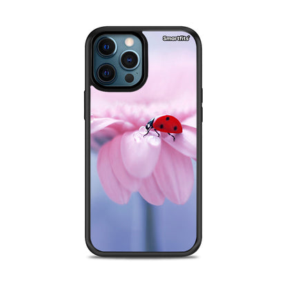 Ladybug Flower - iPhone 12 Pro θήκη