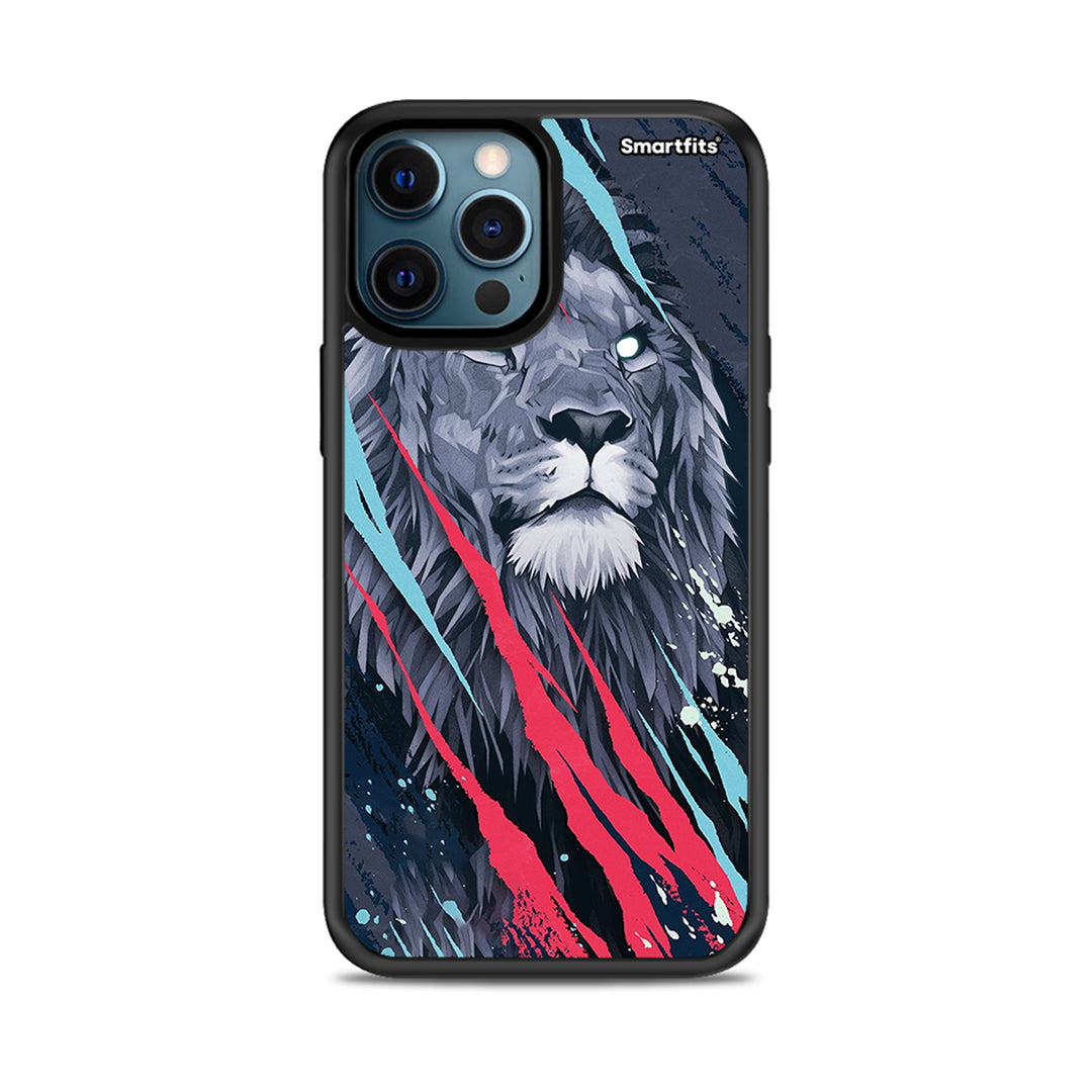 PopArt Lion Designer - iPhone 12 Pro θήκη