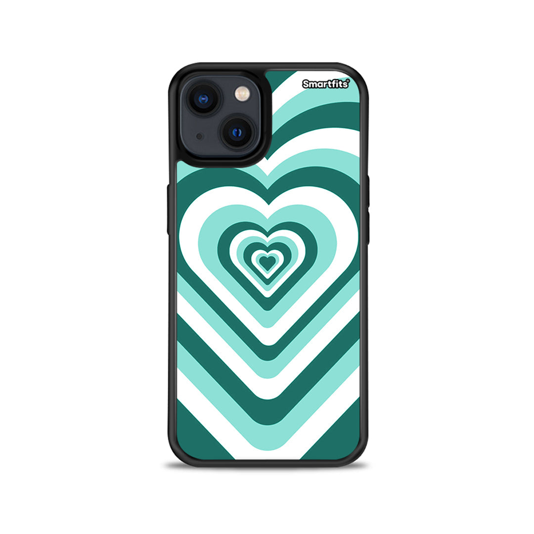 Green Hearts - iPhone 13 θήκη