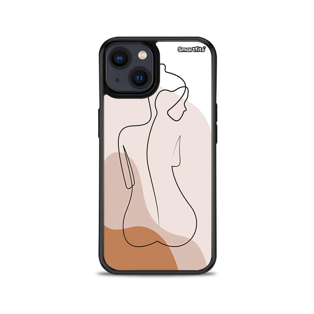 LineArt Woman - iPhone 13 θήκη