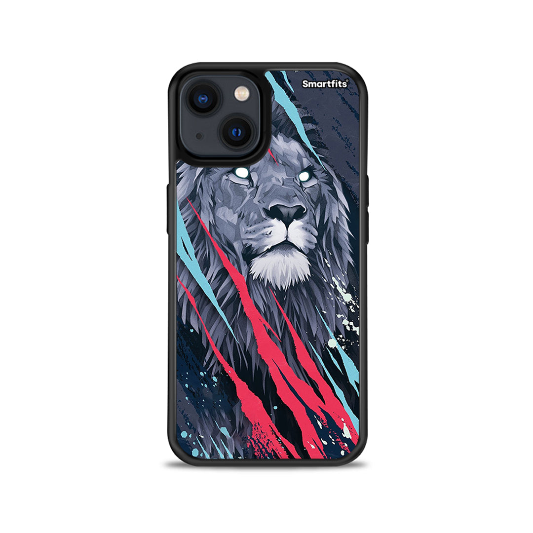 PopArt Lion Designer - iPhone 13 θήκη