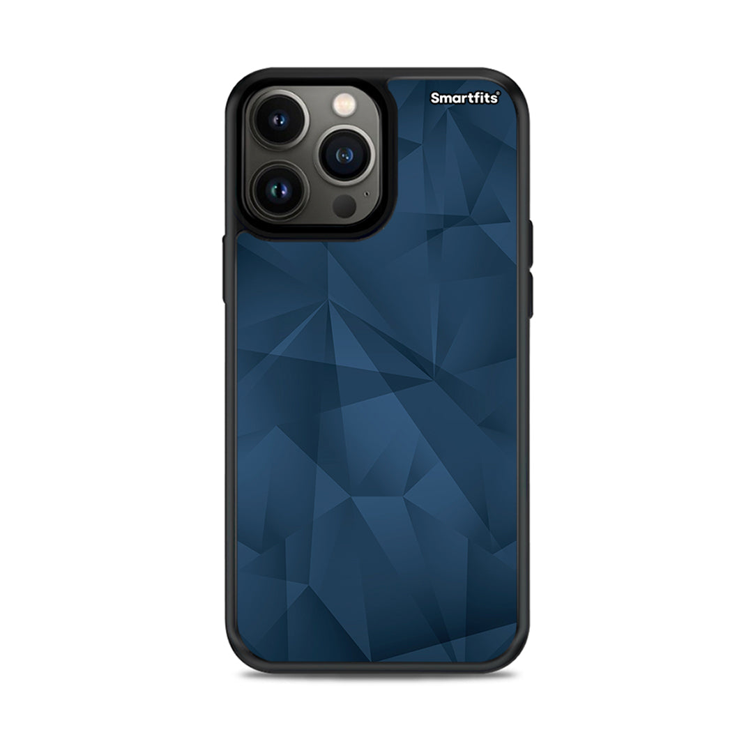 Geometric Blue Abstract - iPhone 13 Pro Max θήκη
