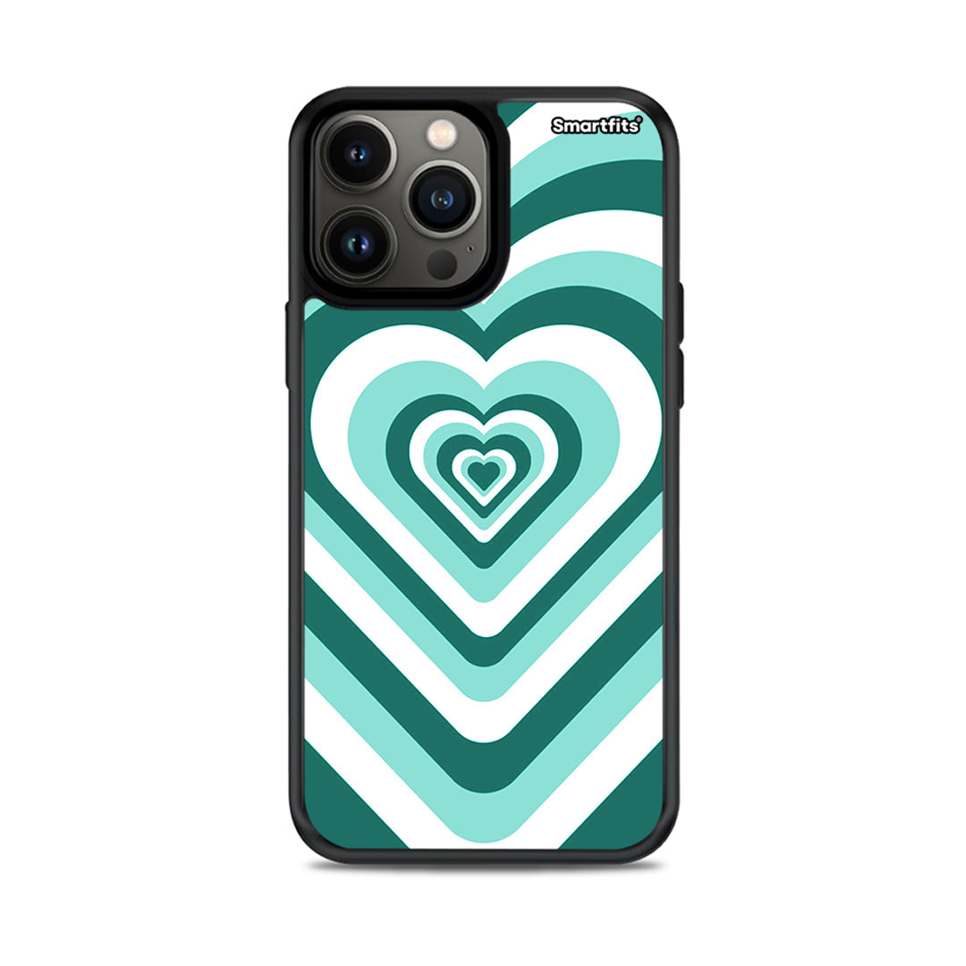 Green Hearts - iPhone 13 Pro Max θήκη