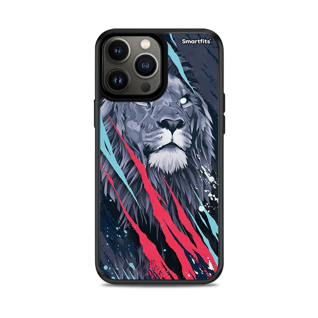 PopArt Lion Designer - iPhone 13 Pro Max θήκη