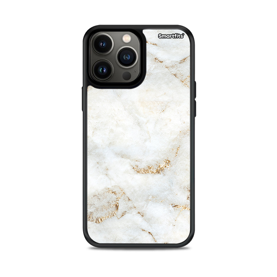 White Gold Marble - iPhone 13 Pro Max θήκη