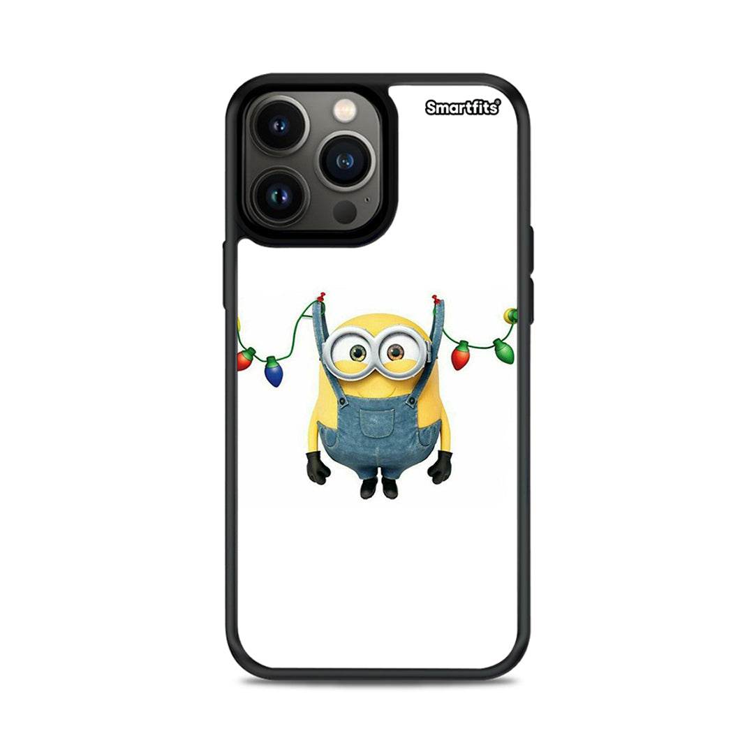 Xmas Minion Lights - iPhone 13 Pro Max θήκη