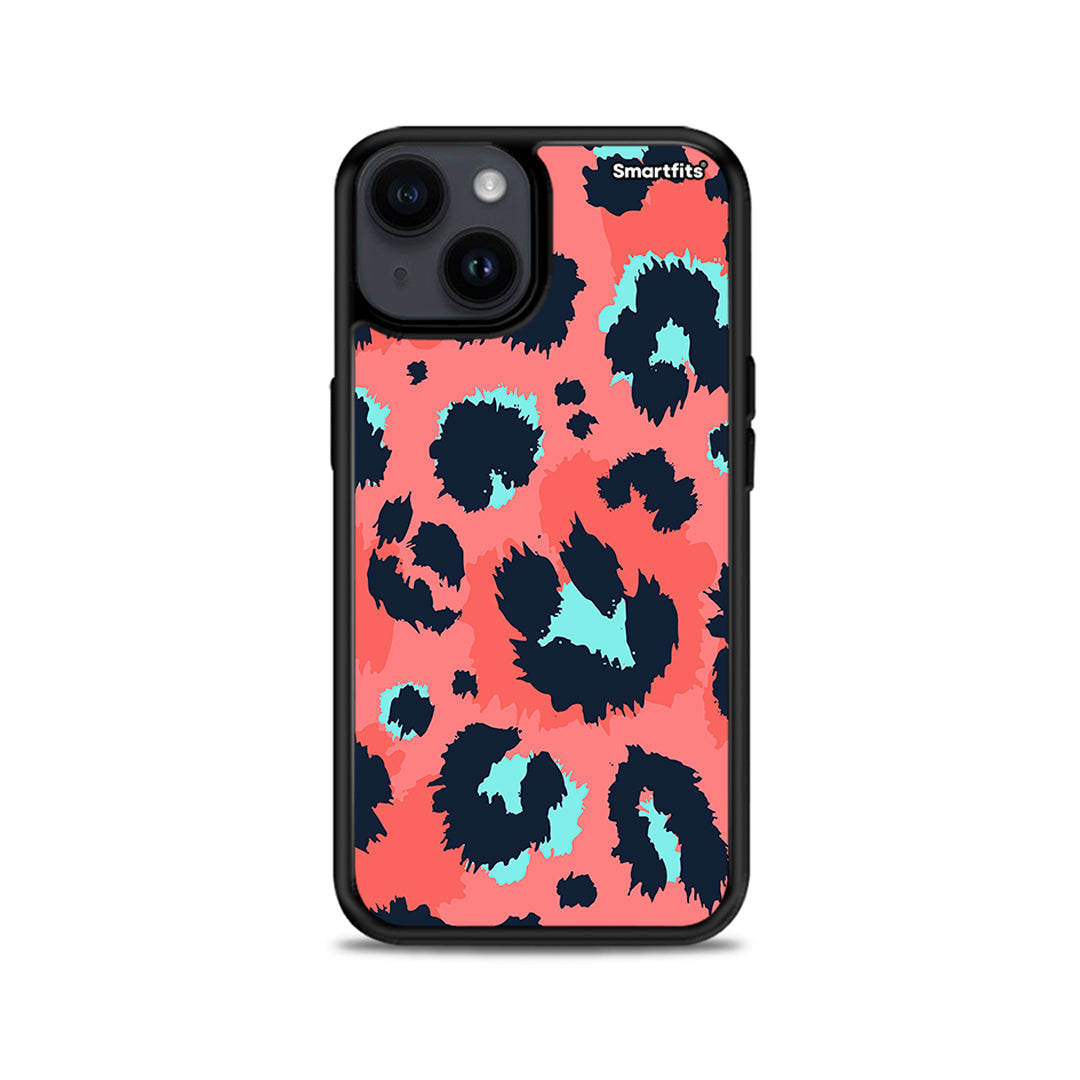 Animal Pink Leopard - iPhone 15 Plus θήκη