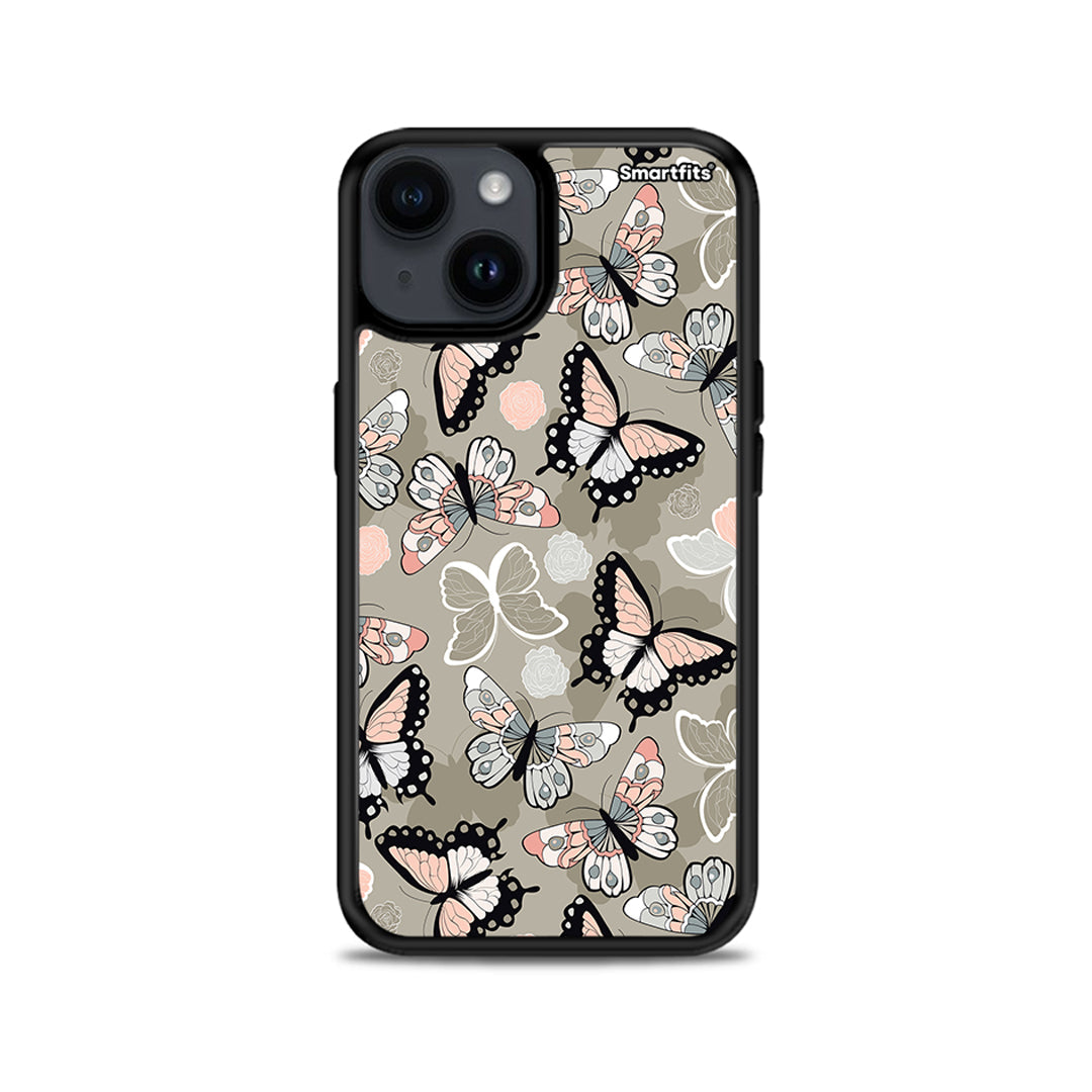 Boho Butterflies - iPhone 14 Plus θήκη