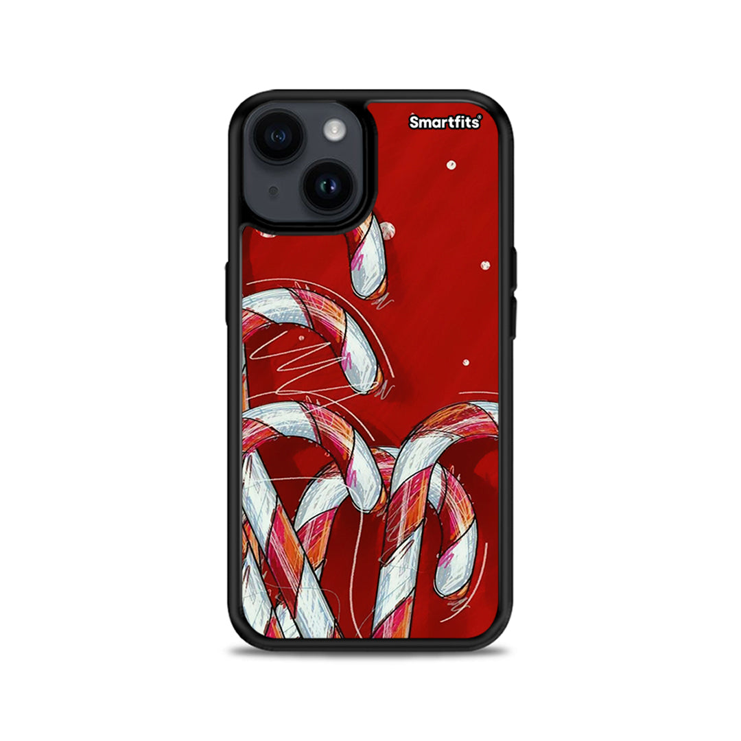 Candy Cane - iPhone 15 Plus θήκη