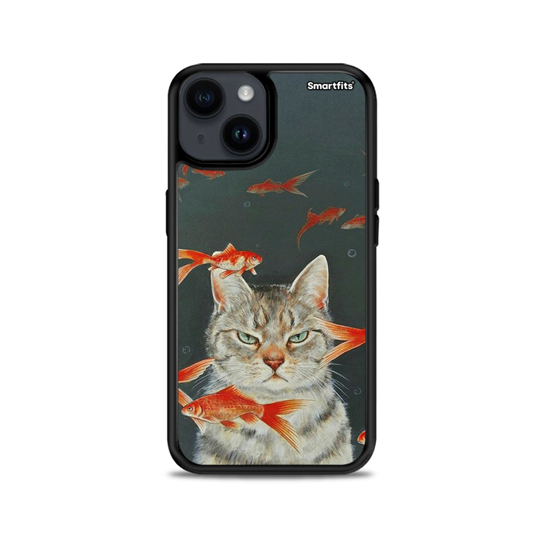 Cat Goldfish - iPhone 15 θήκη