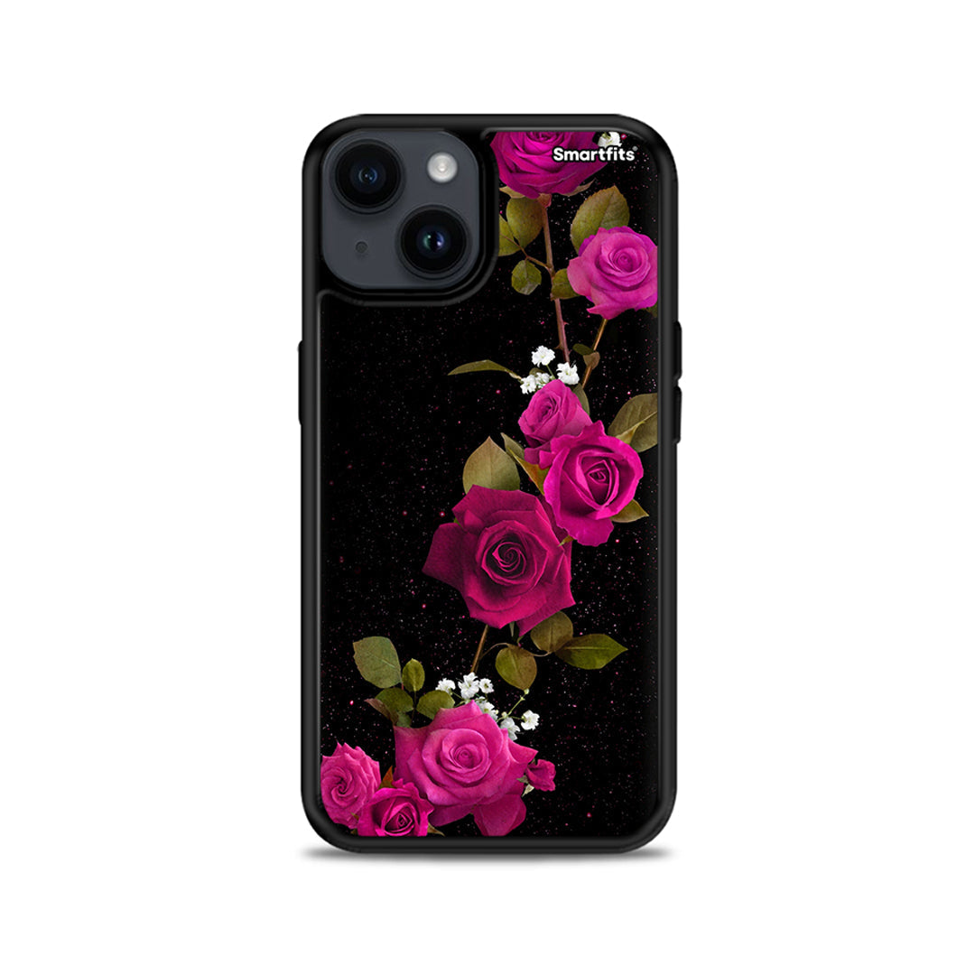 Flower Red Roses - iPhone 15 Plus θήκη