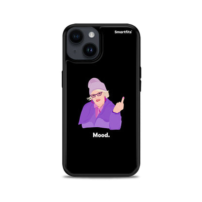 Grandma Mood Black - iPhone 15 θήκη