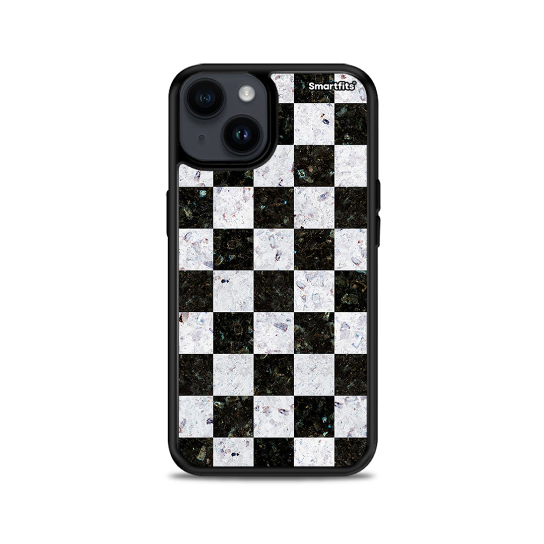 Marble Square Geometric - iPhone 15 Plus θήκη