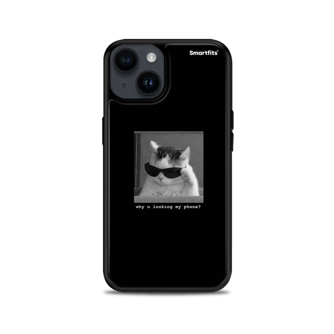 Meme Cat - iPhone 15 Plus θήκη