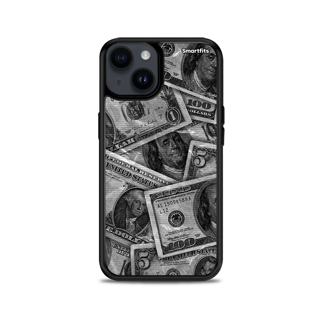Money Dollars - iPhone 15 θήκη