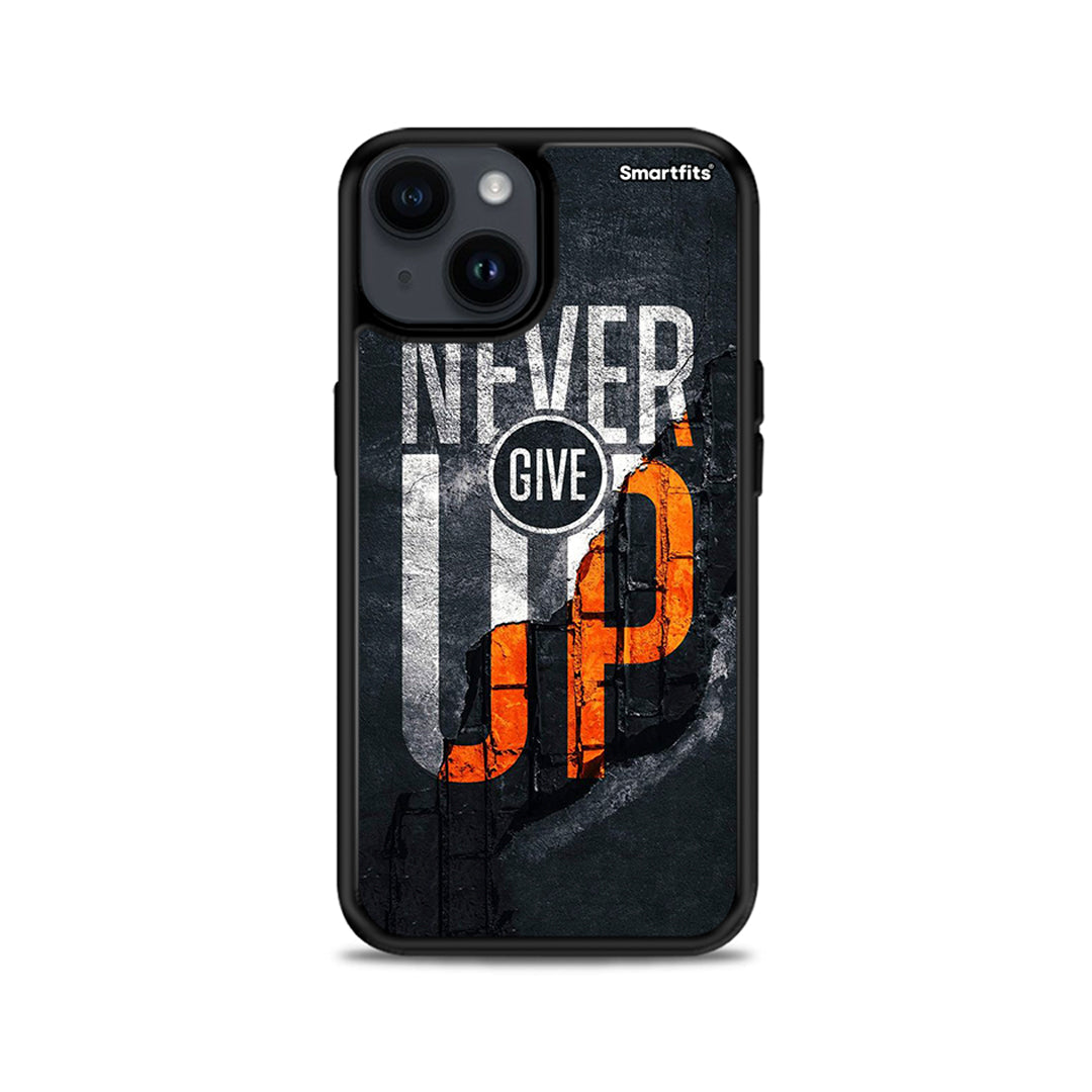 Never Give Up - iPhone 15 Plus θήκη