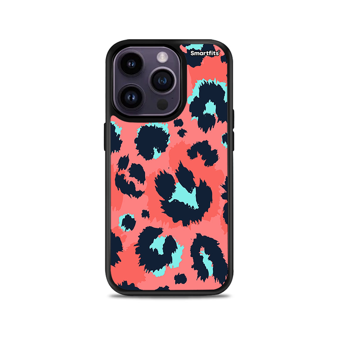 Animal Pink Leopard - iPhone 15 Pro θήκη