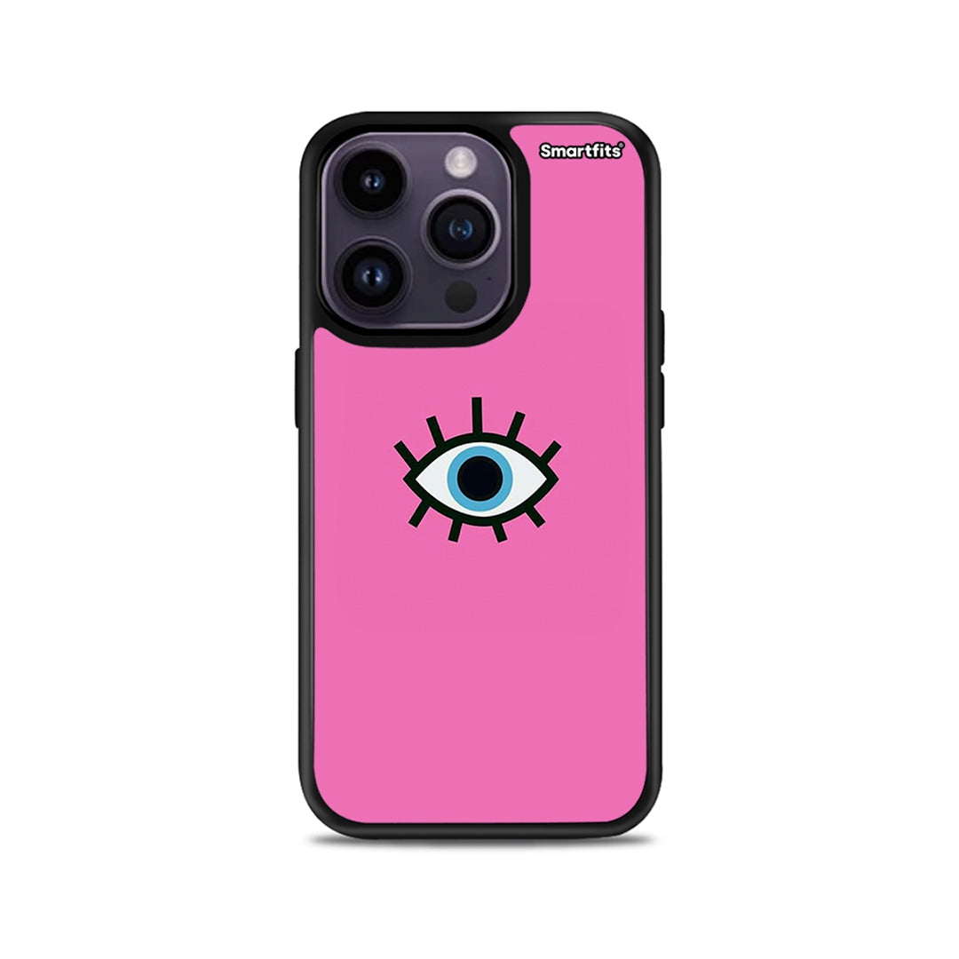 Blue Eye Pink - iPhone 14 Pro θήκη
