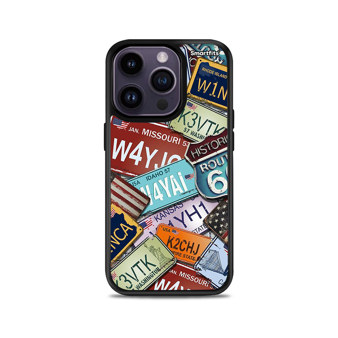 Car Plates - iPhone 15 Pro θήκη