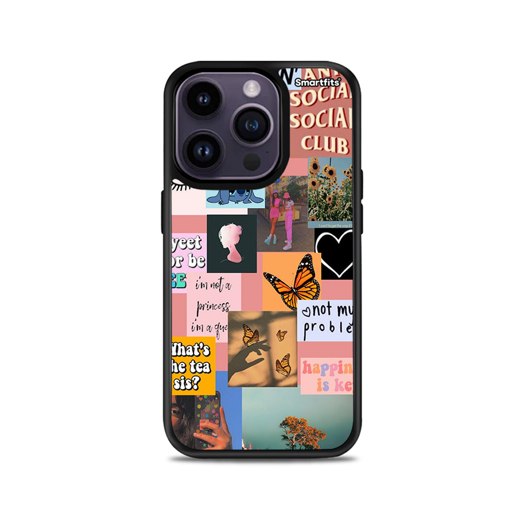 Collage Bitchin - iPhone 14 Pro θήκη