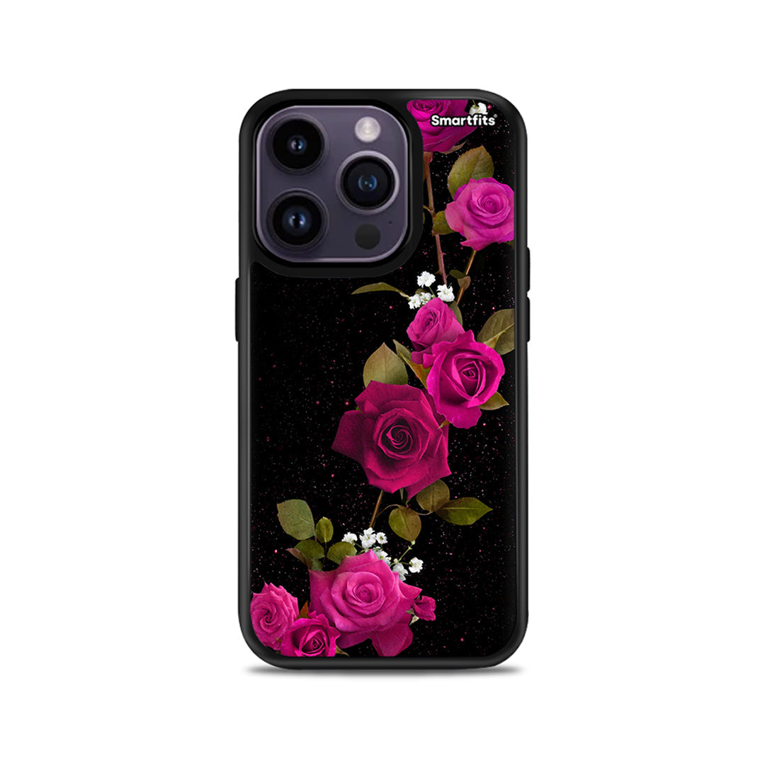Flower Red Roses - iPhone 15 Pro θήκη