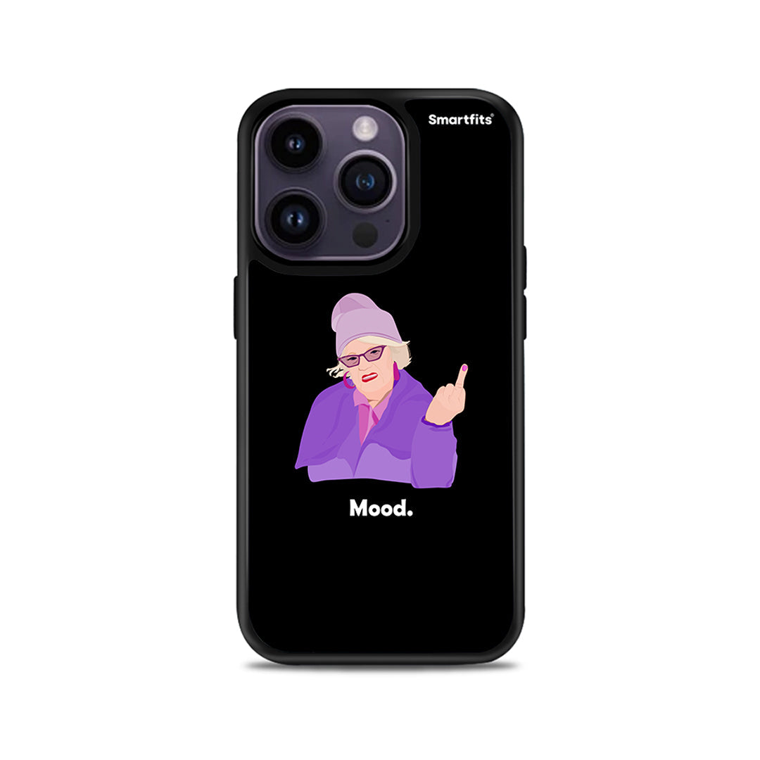 Grandma Mood Black - iPhone 15 Pro θήκη