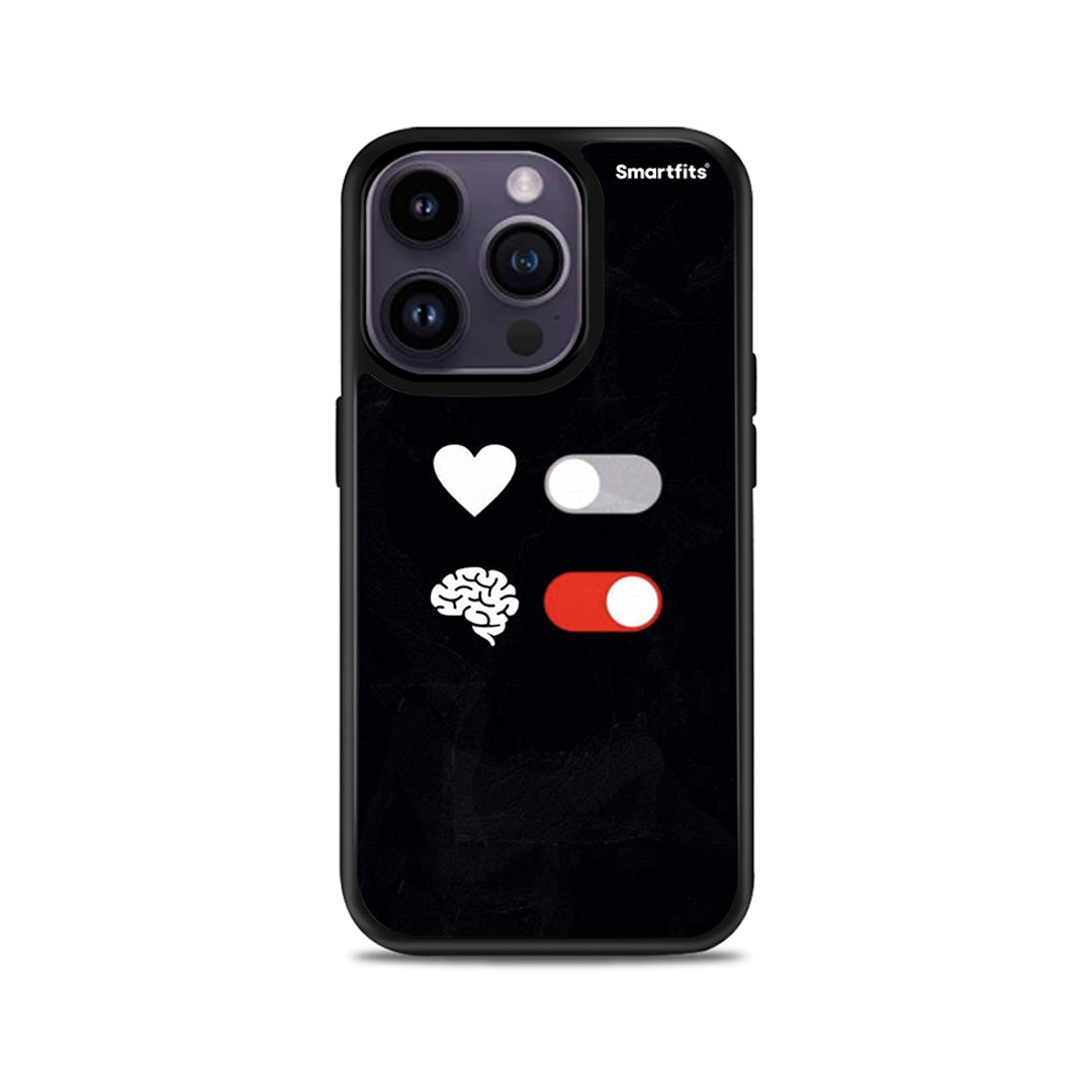 Heart Vs Brain - iPhone 15 Pro θήκη