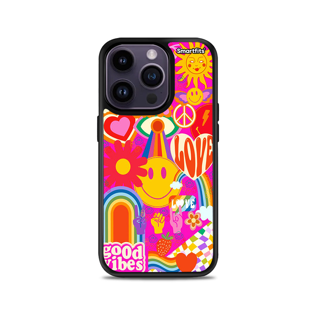 Hippie Love - iPhone 15 Pro θήκη