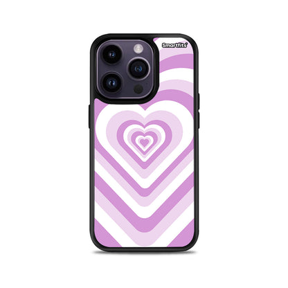 Lilac Hearts - iPhone 14 Pro θήκη