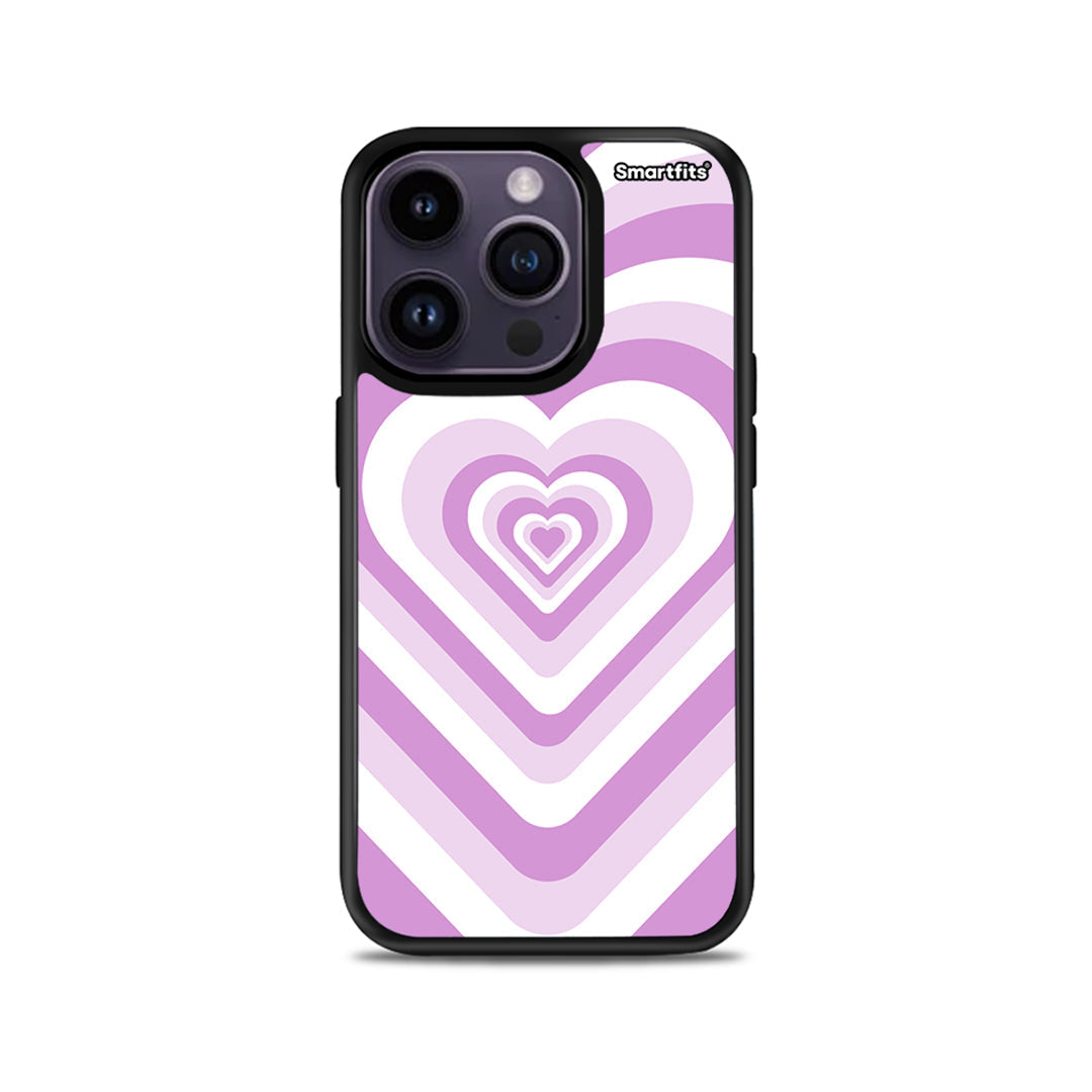 Lilac Hearts - iPhone 15 Pro θήκη