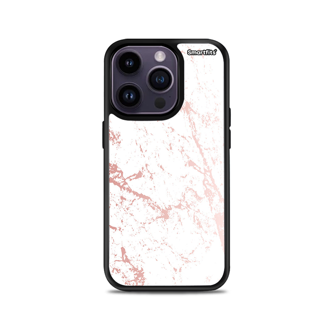 Marble Pink Splash - iPhone 15 Pro θήκη