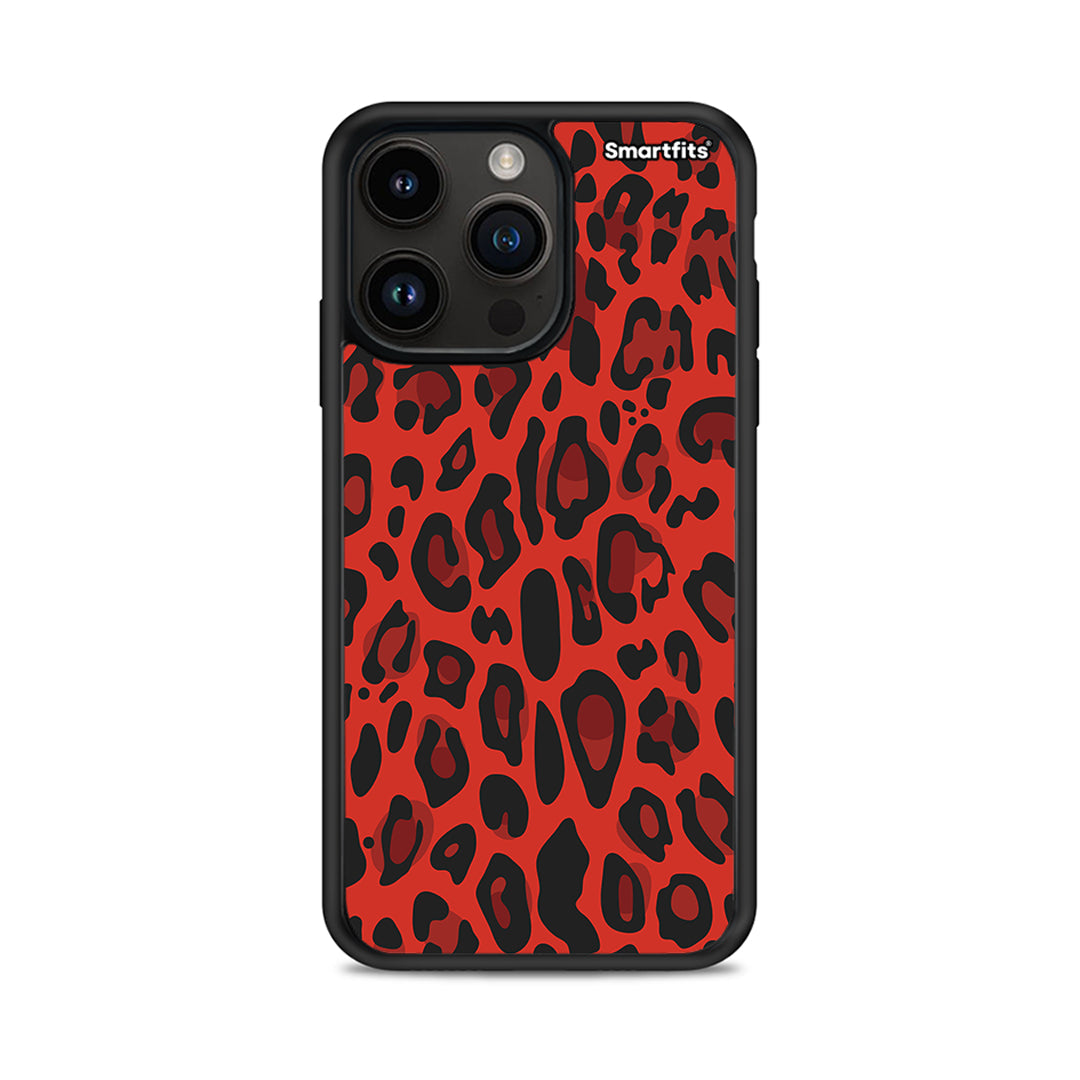 Animal Red Leopard - iPhone 14 Pro Max θήκη