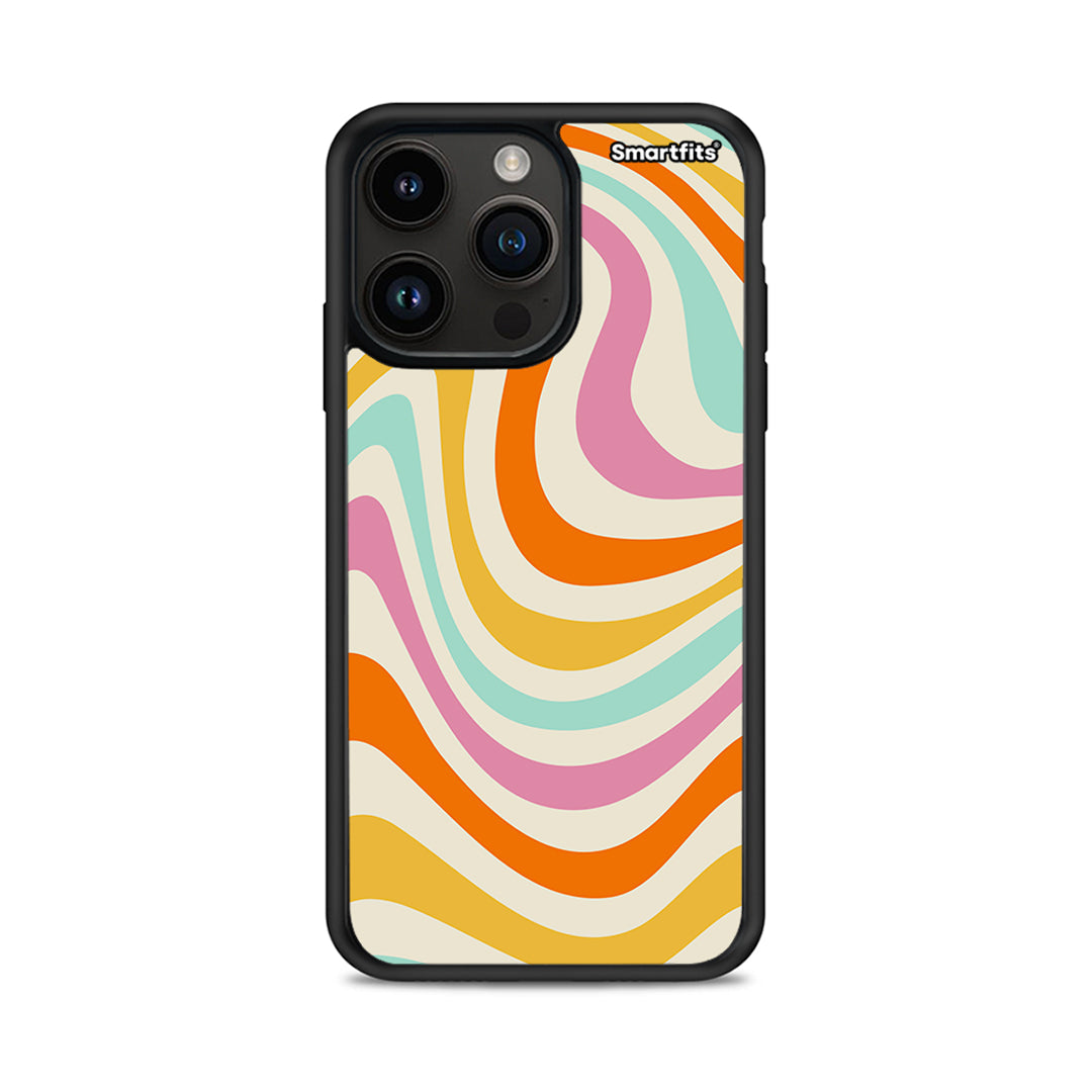 Colourful Waves - iPhone 15 Pro Max θήκη